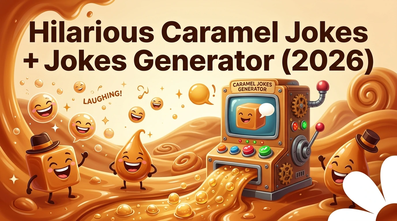 500+ Hilarious Caramel Jokes + Jokes Generator (2026)