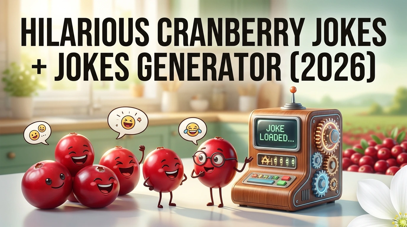 Hilarious Cranberry Jokes + Jokes Generator
