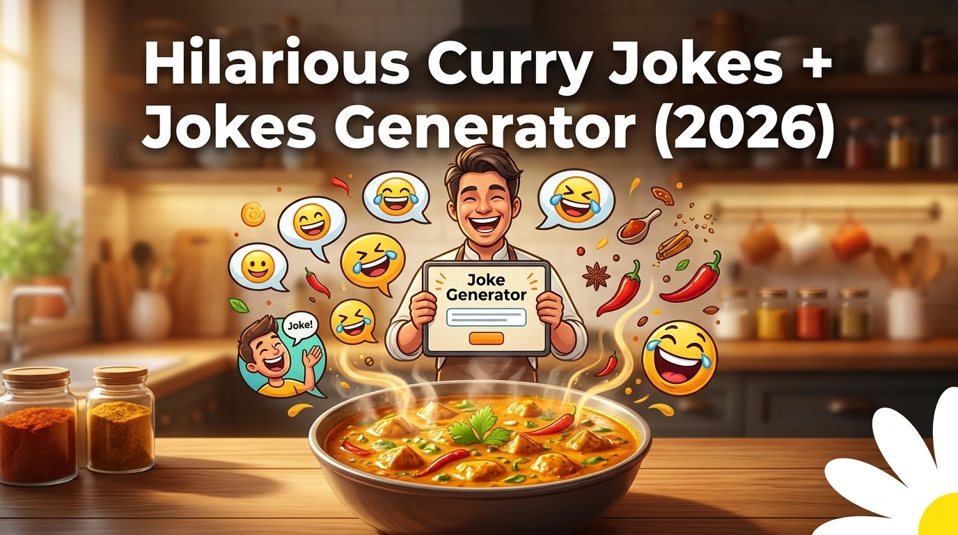 Hilarious Curry Jokes + Jokes Generator