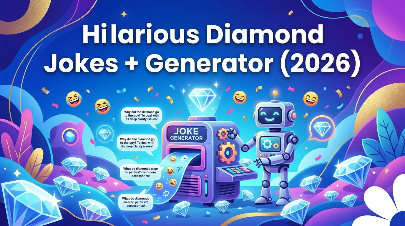 Hilarious Diamond Jokes + Generator