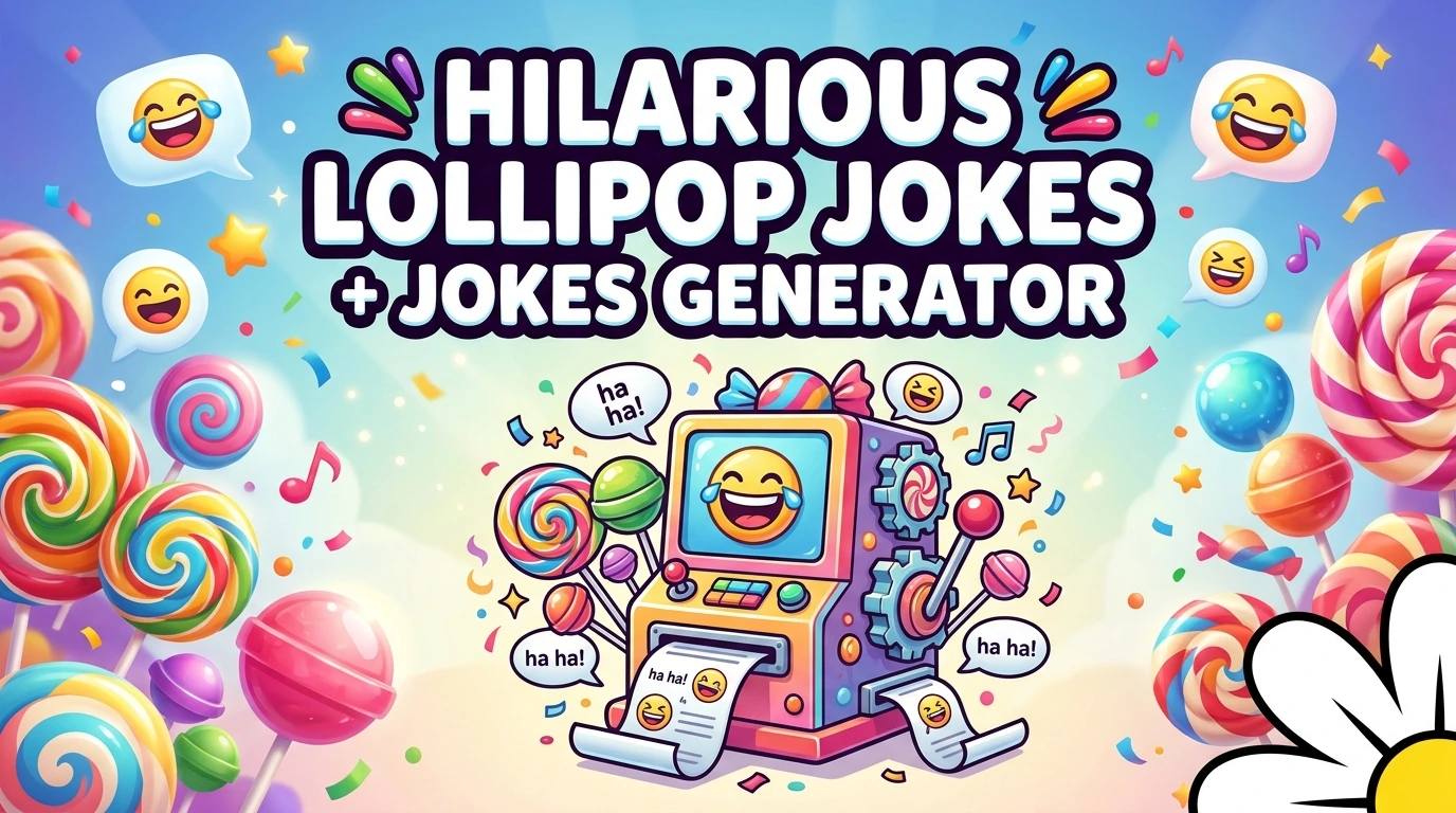 Hilarious Lollipop Jokes + Jokes Generator