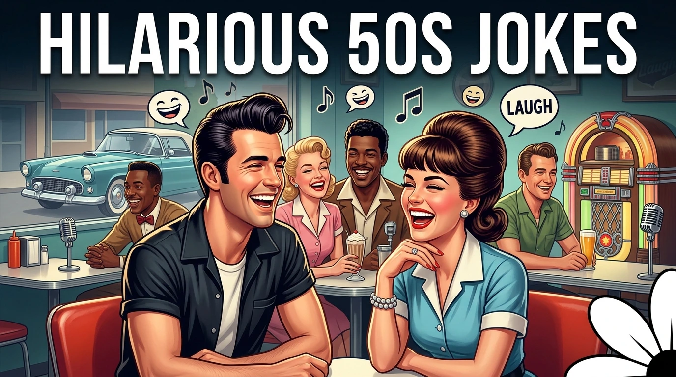 Hilarious 50S Jokes + Jokes Generator