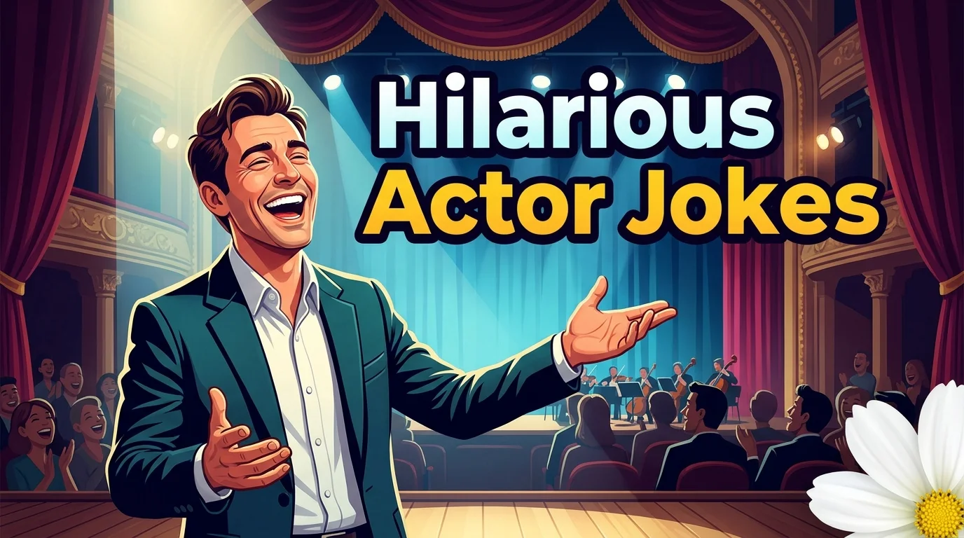 Hilarious Actor Jokes + Jokes Generator